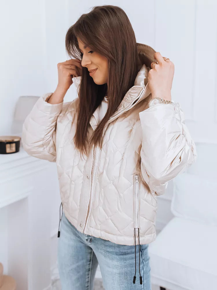 Light brown women's jacket Roma