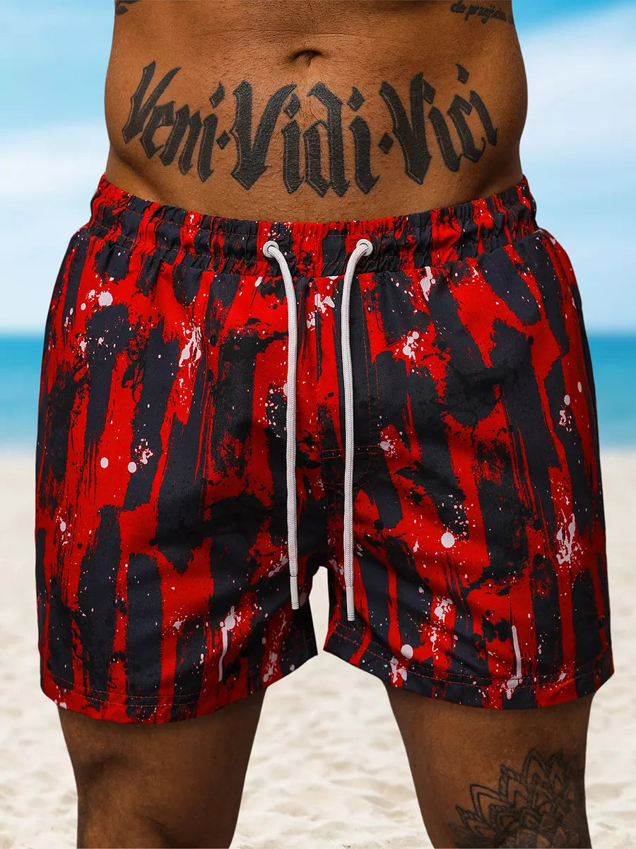 Buffalo striped swim shorts