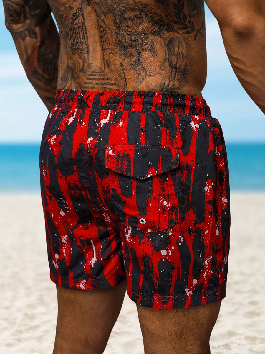 Buffalo striped swim shorts