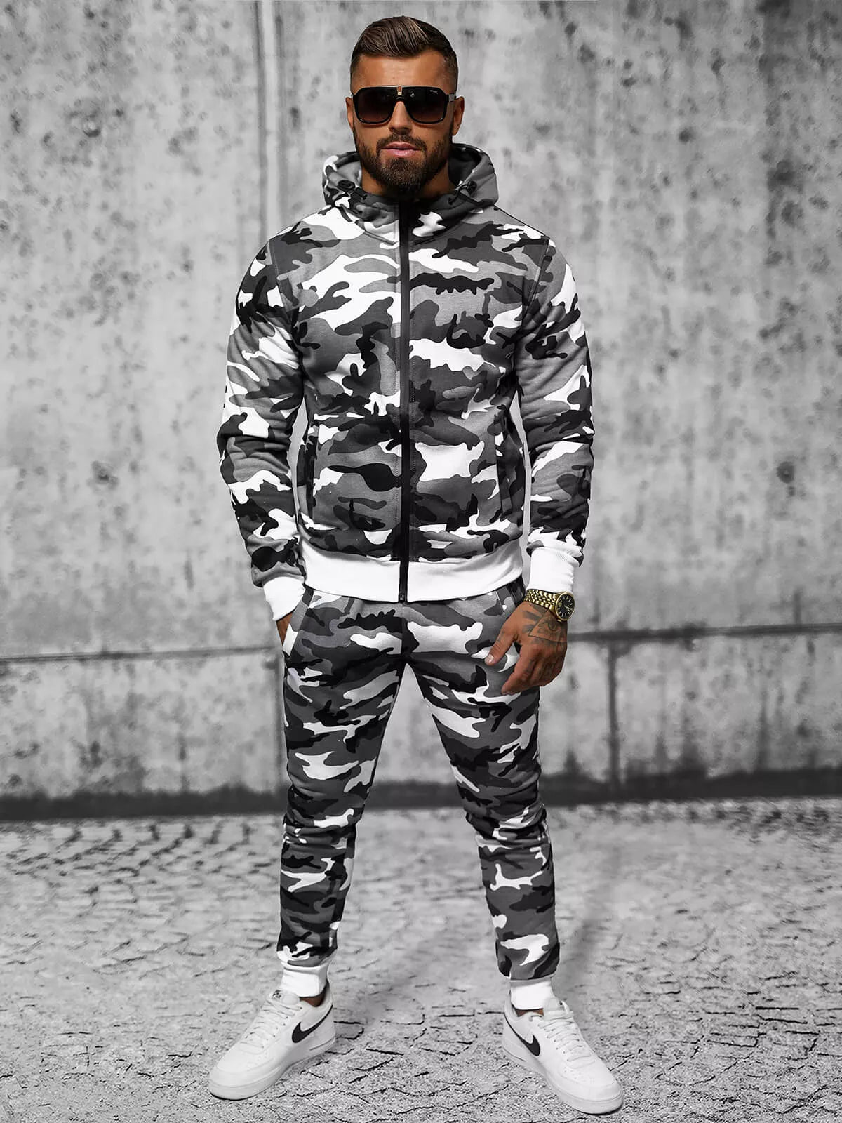 Grey Army tracksuit