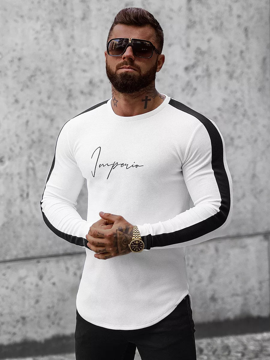 White men's blouse Pero