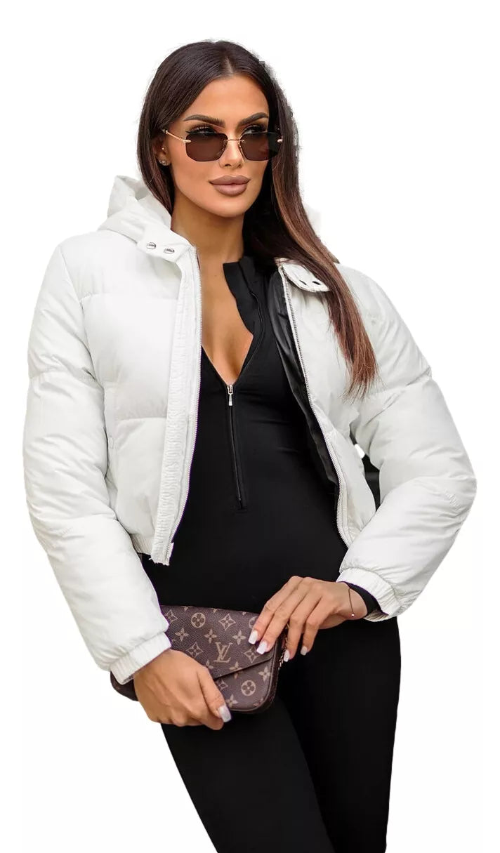 White winter women's jacket Jenner