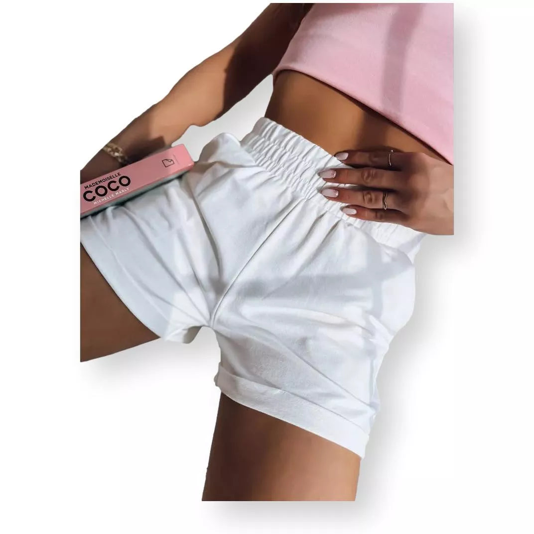 White women's shorts Kikil