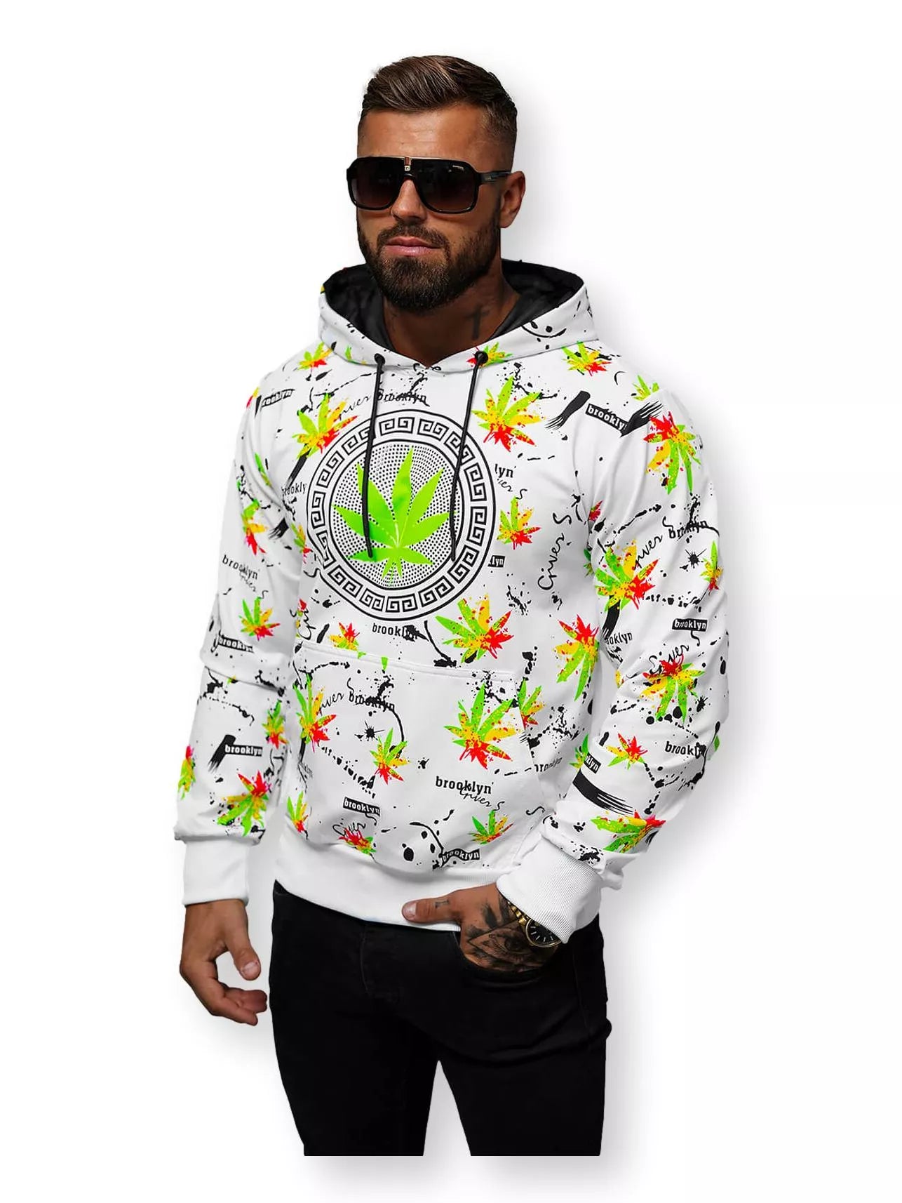 White sweater Bruker