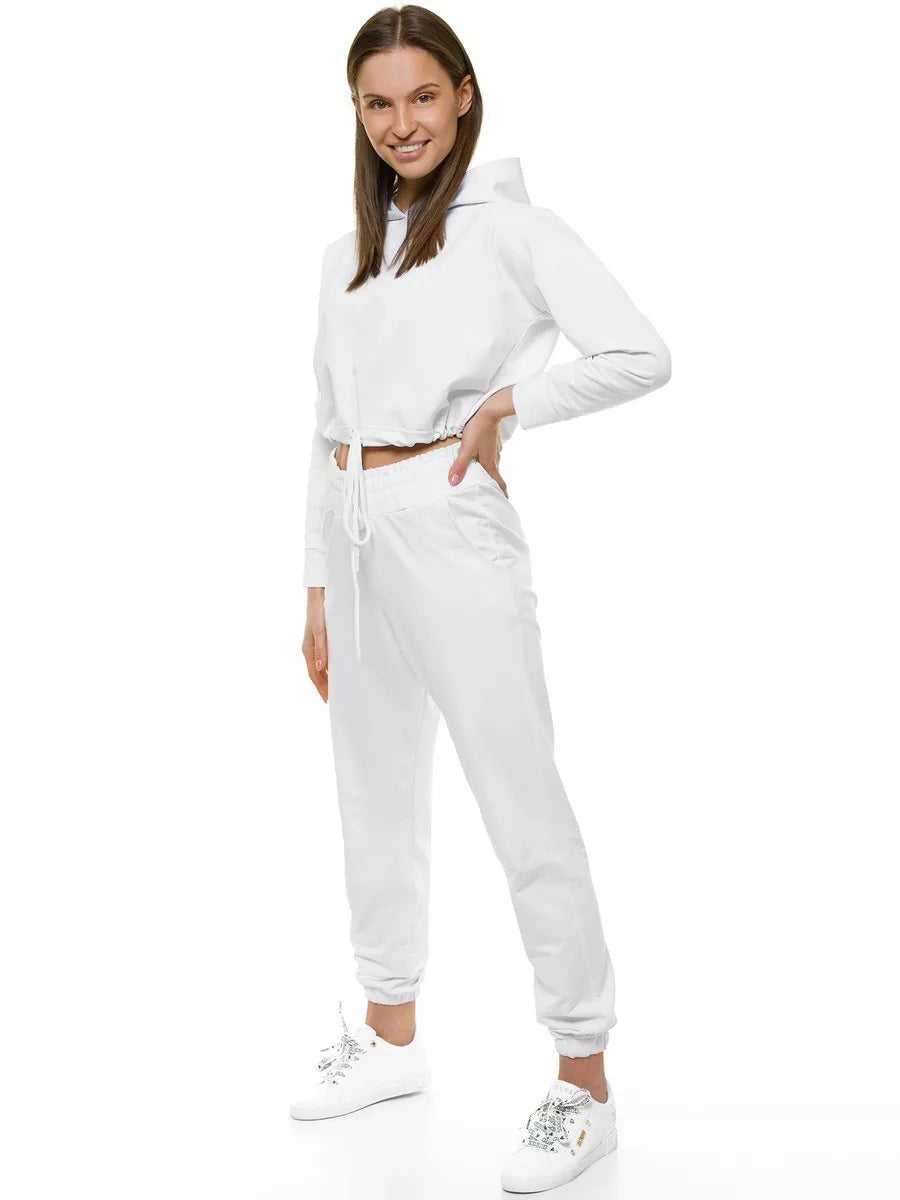 White women's sportswear set Evelin