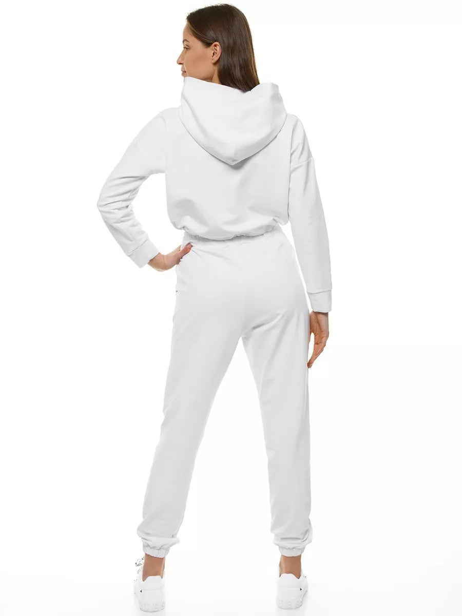 White women's sportswear set Evelin