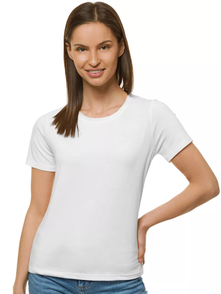 Women's white T-shirt Dian