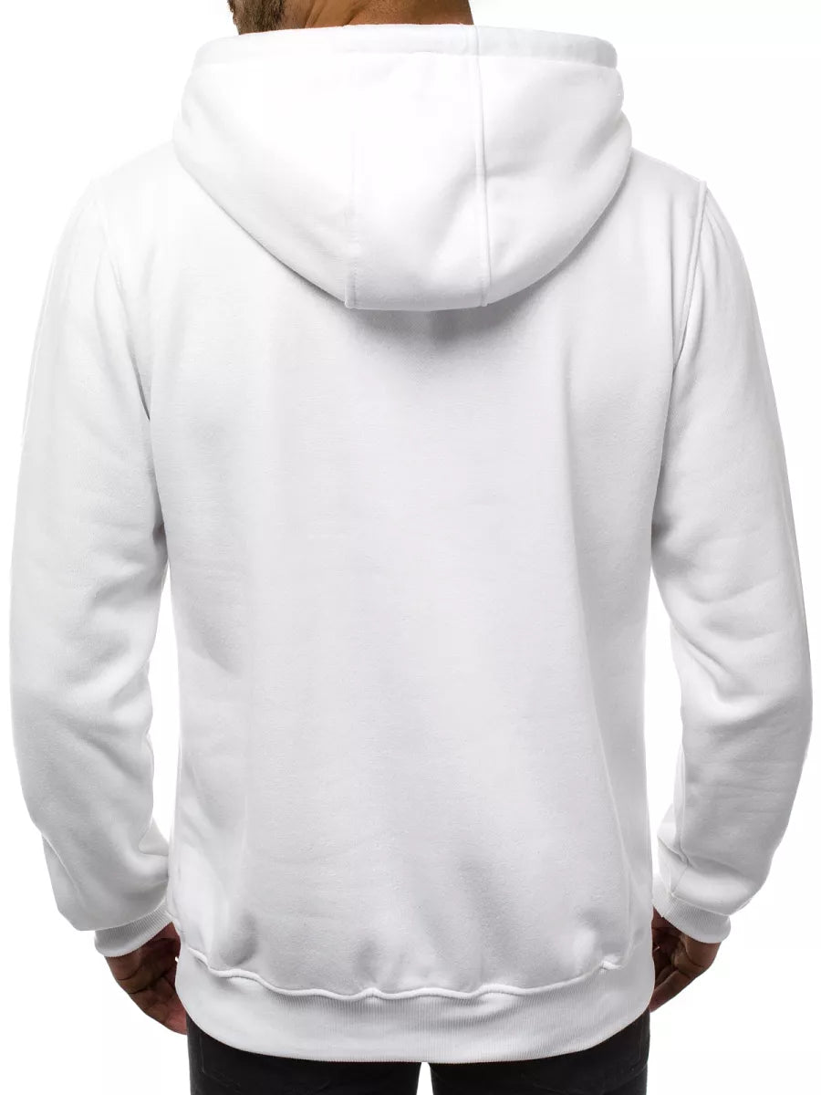 Men's white sweater Evid