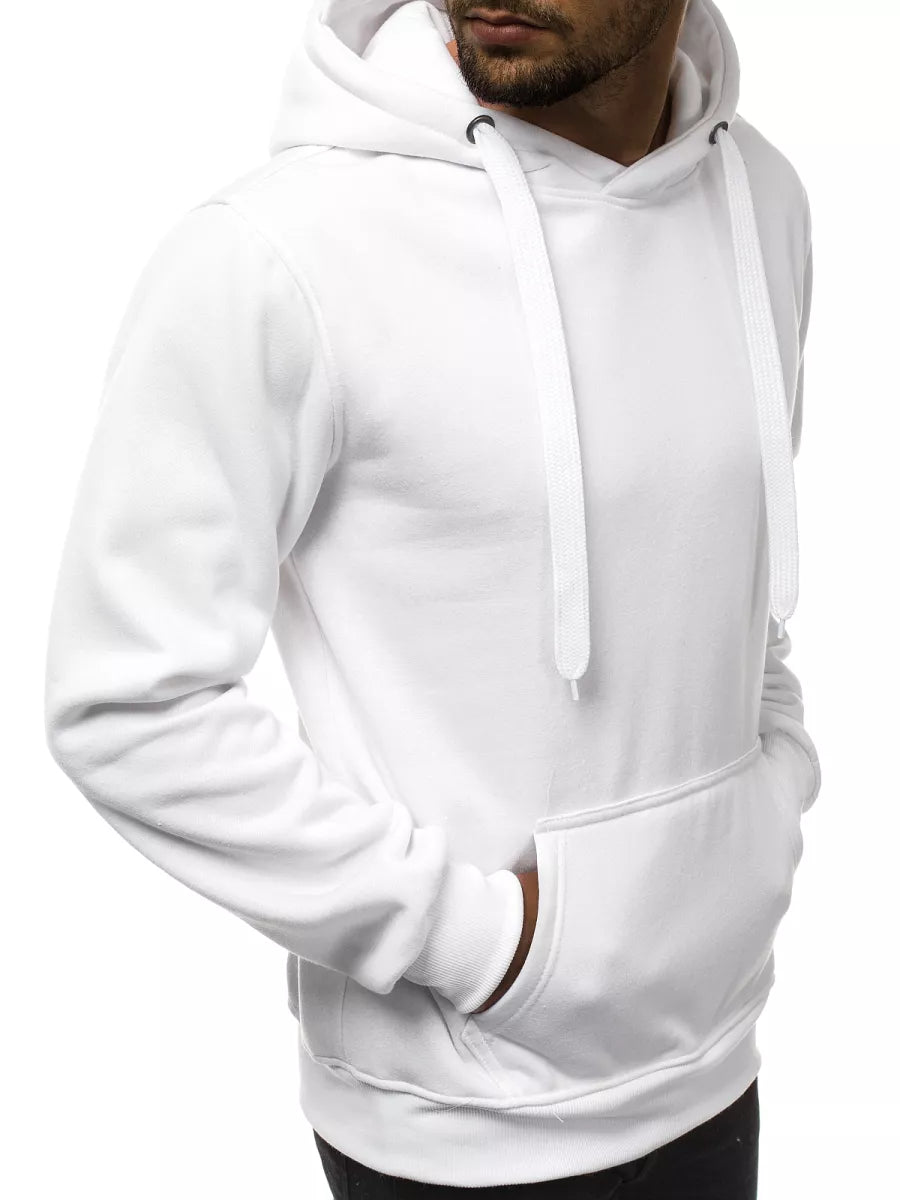 Men's white sweater Evid