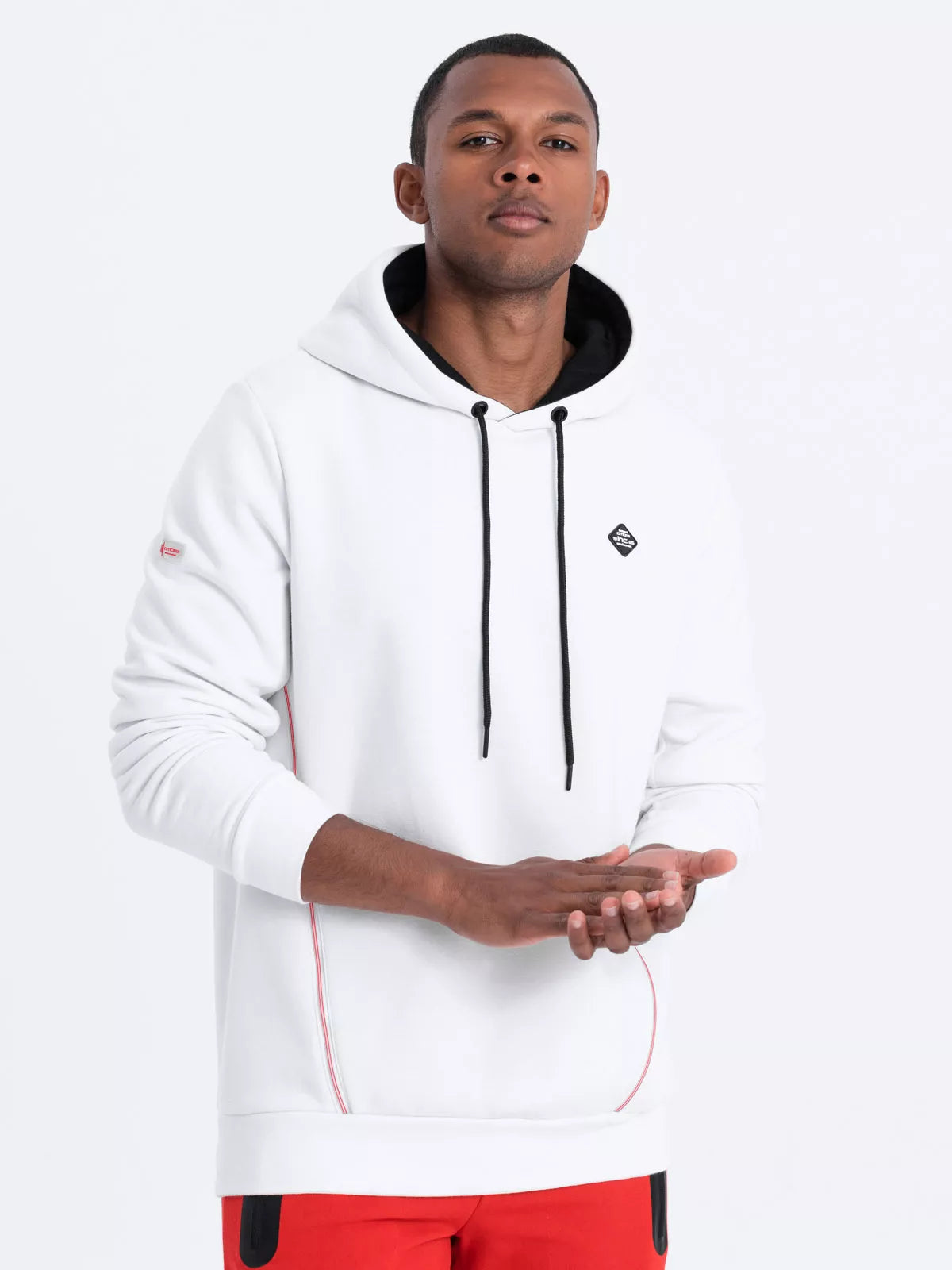 White men's sweater Runo