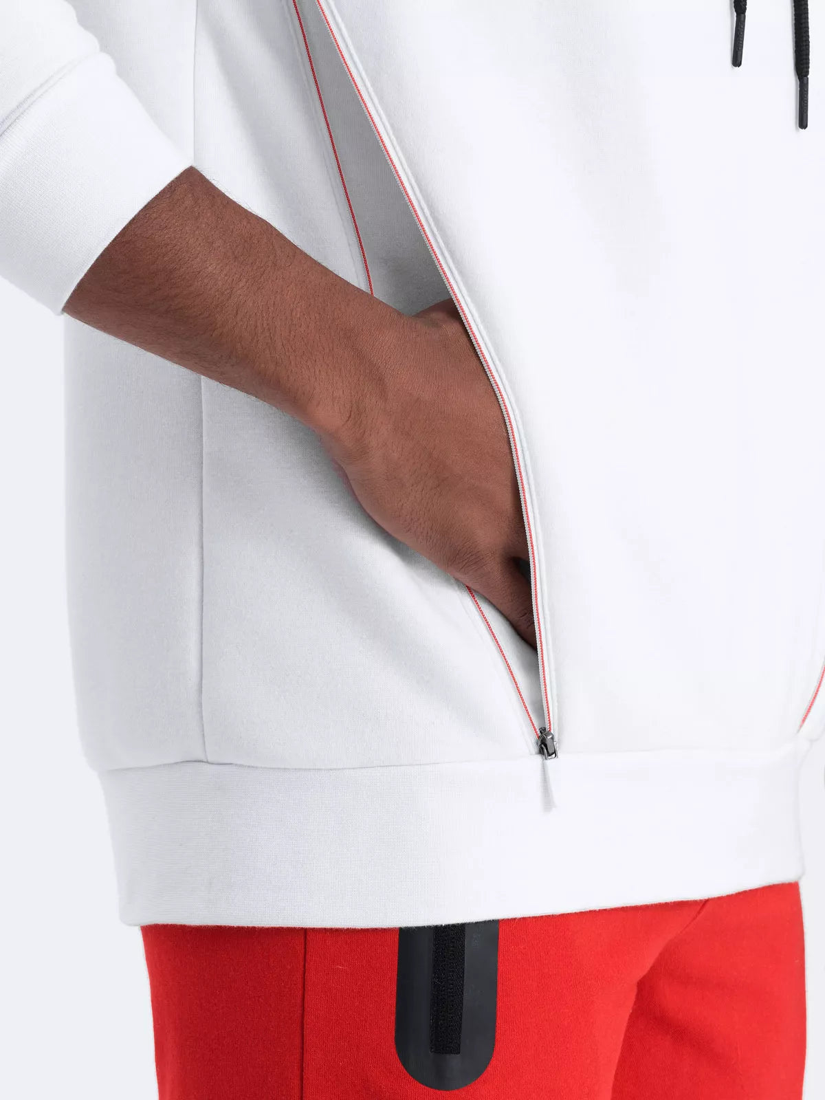 White men's sweater Runo