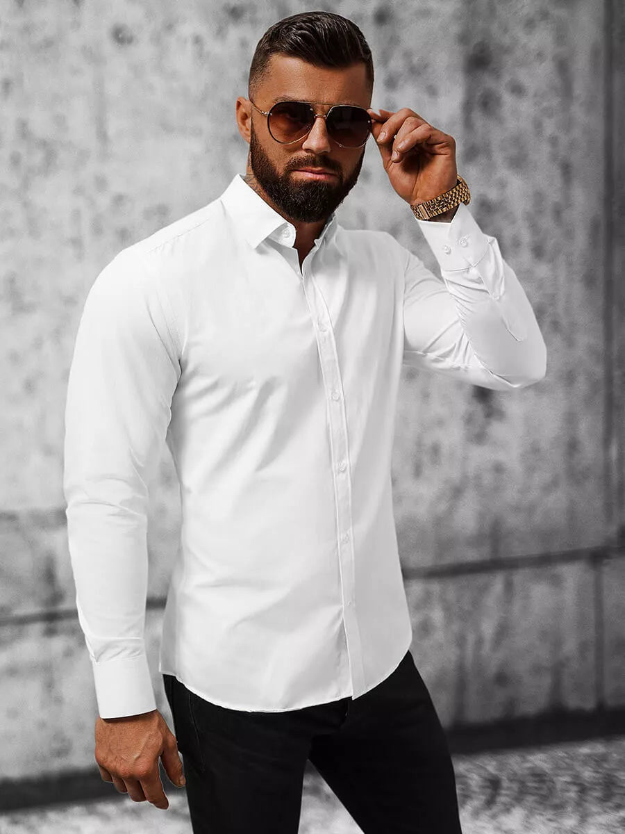 White men's shirt Firol