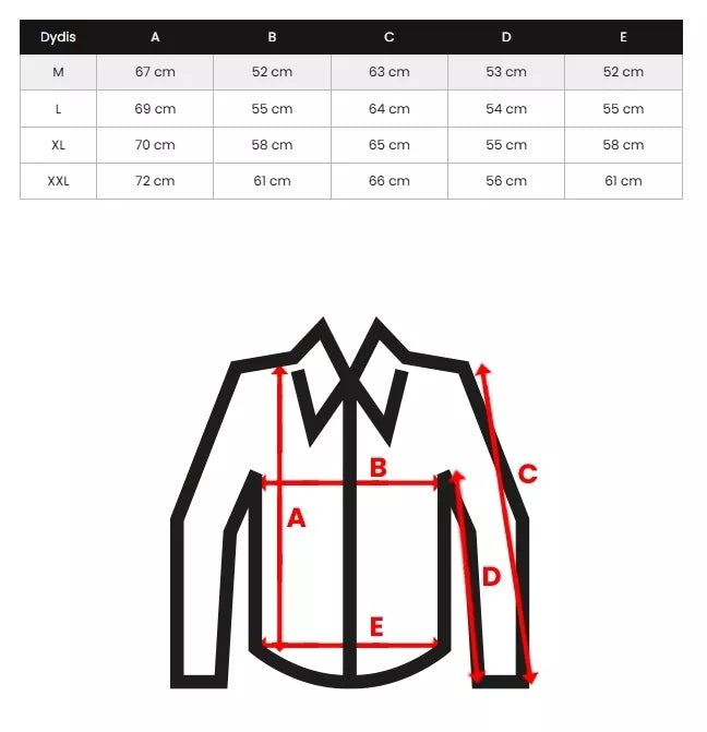 White men's shirt Firol