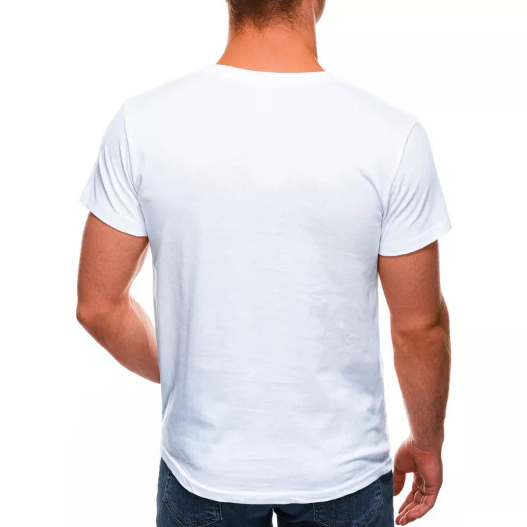 White men's T-shirt Just do nothing