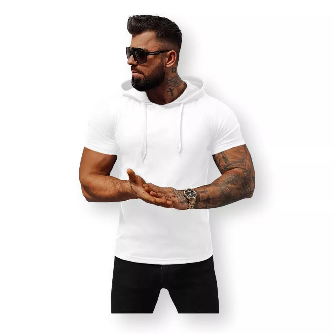 White men's T-shirt Remer