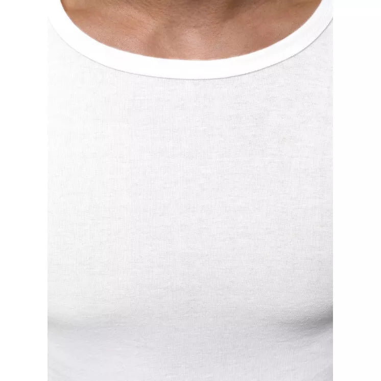 White men's T-shirt Lika