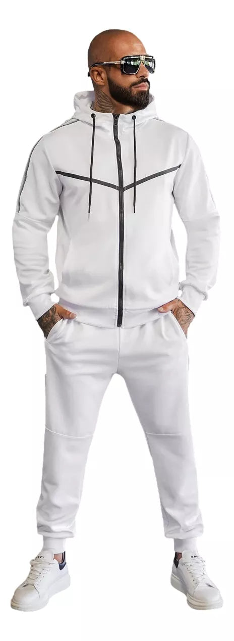 Ronex men's white tracksuit.