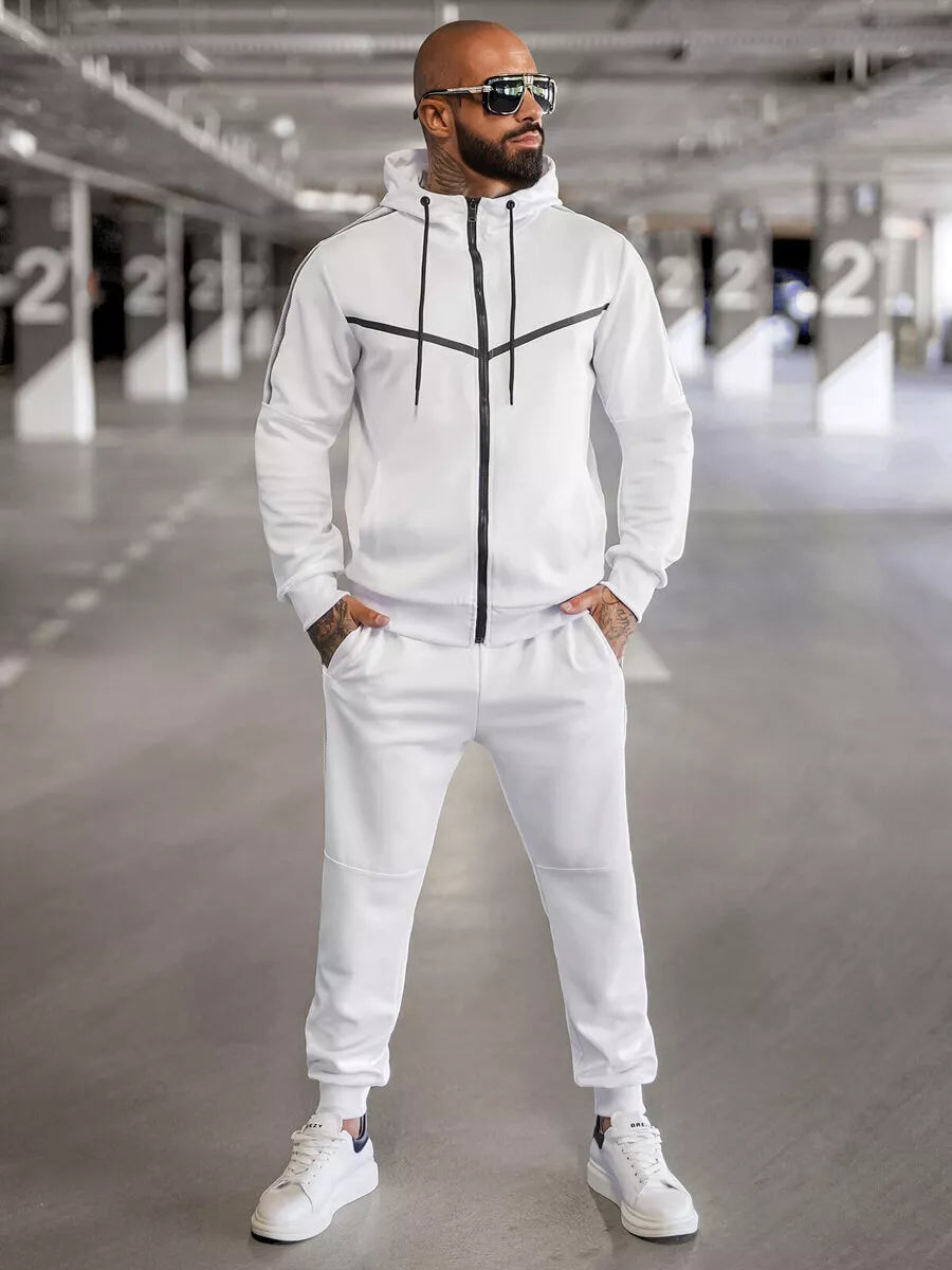 Ronex men's white tracksuit.