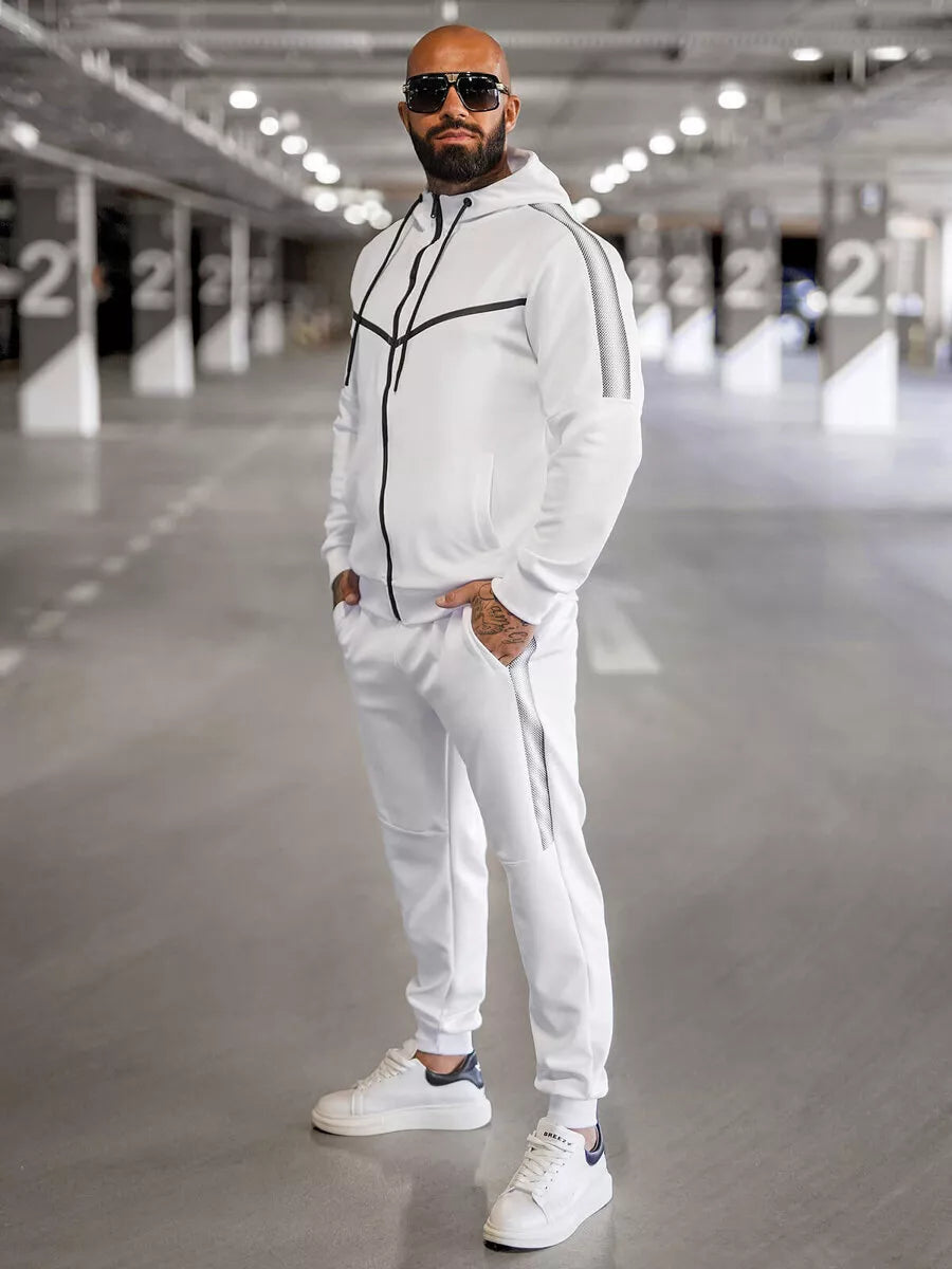 Ronex men's white tracksuit.