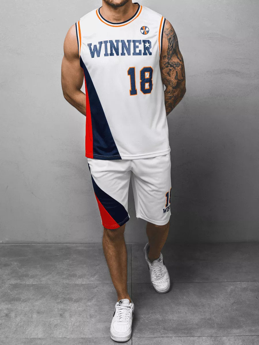 White men's tracksuit Winner