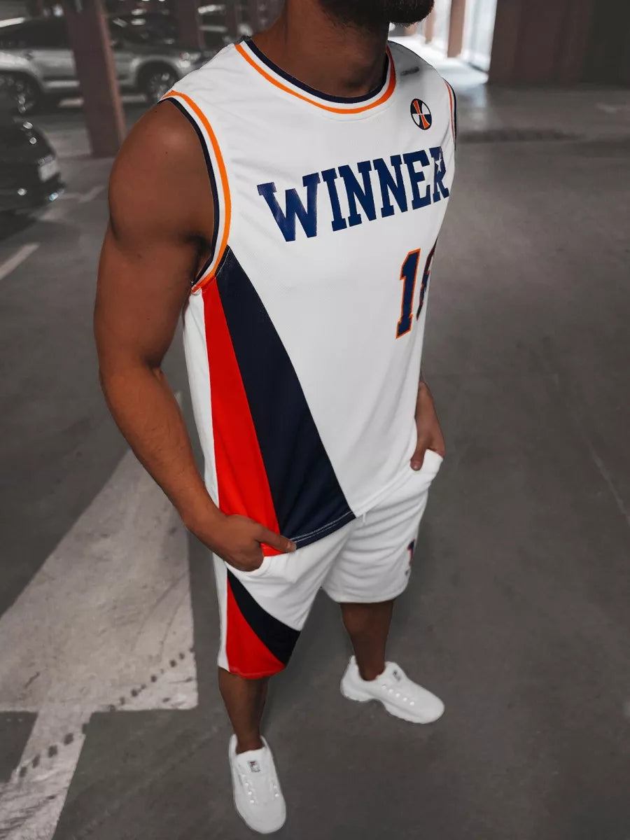 White men's tracksuit Winner