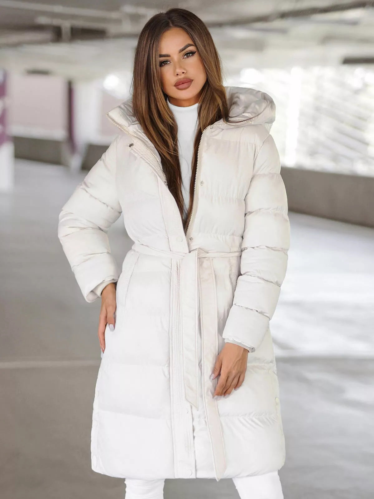 White winter coat Elin