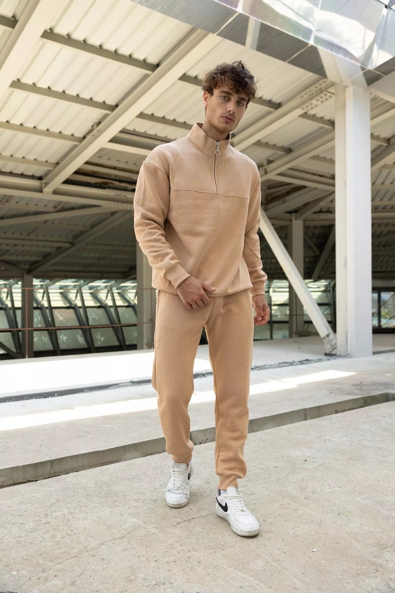 Beige men's sweatpants Dennis
