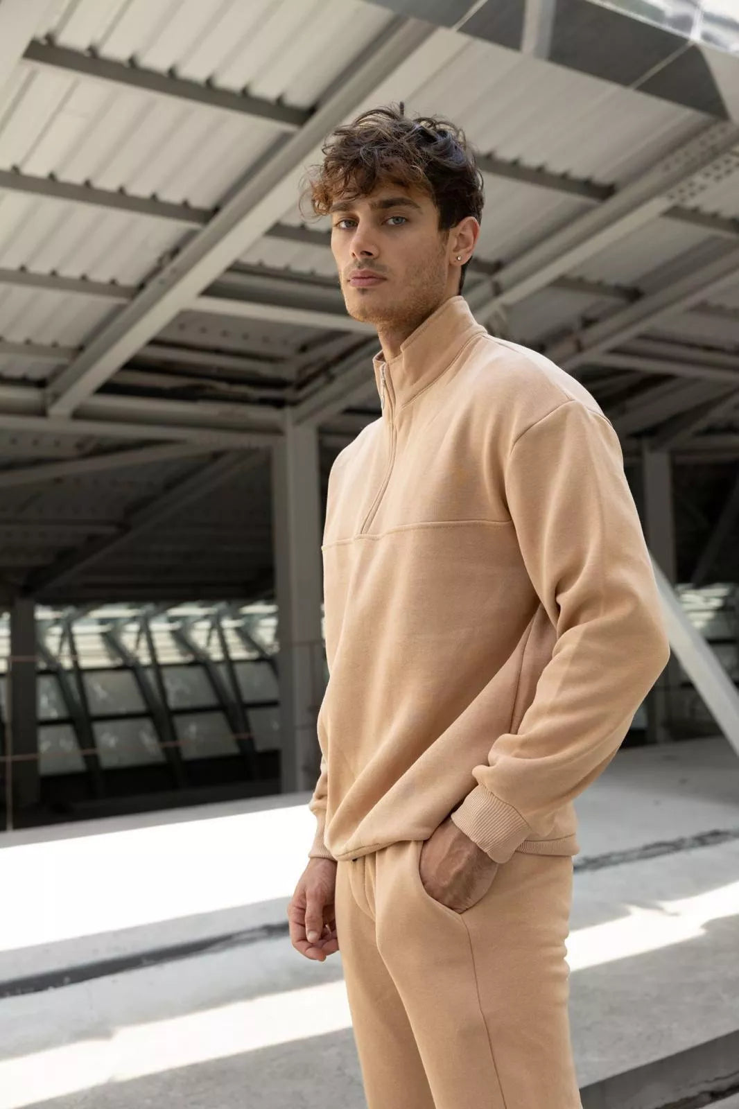 Sand-colored men's suit Gerol