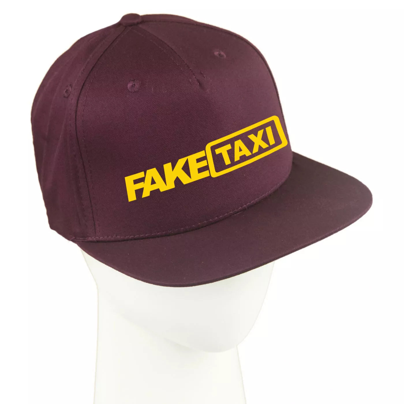 FakeTaxi burgundy full cap