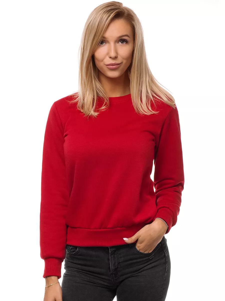 Women's burgundy sweater Kober