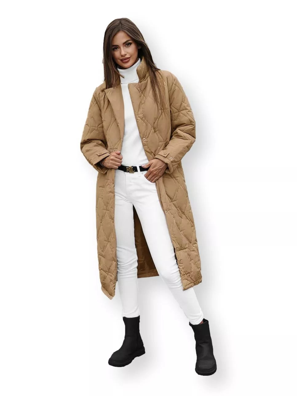 Brown long jacket Suker