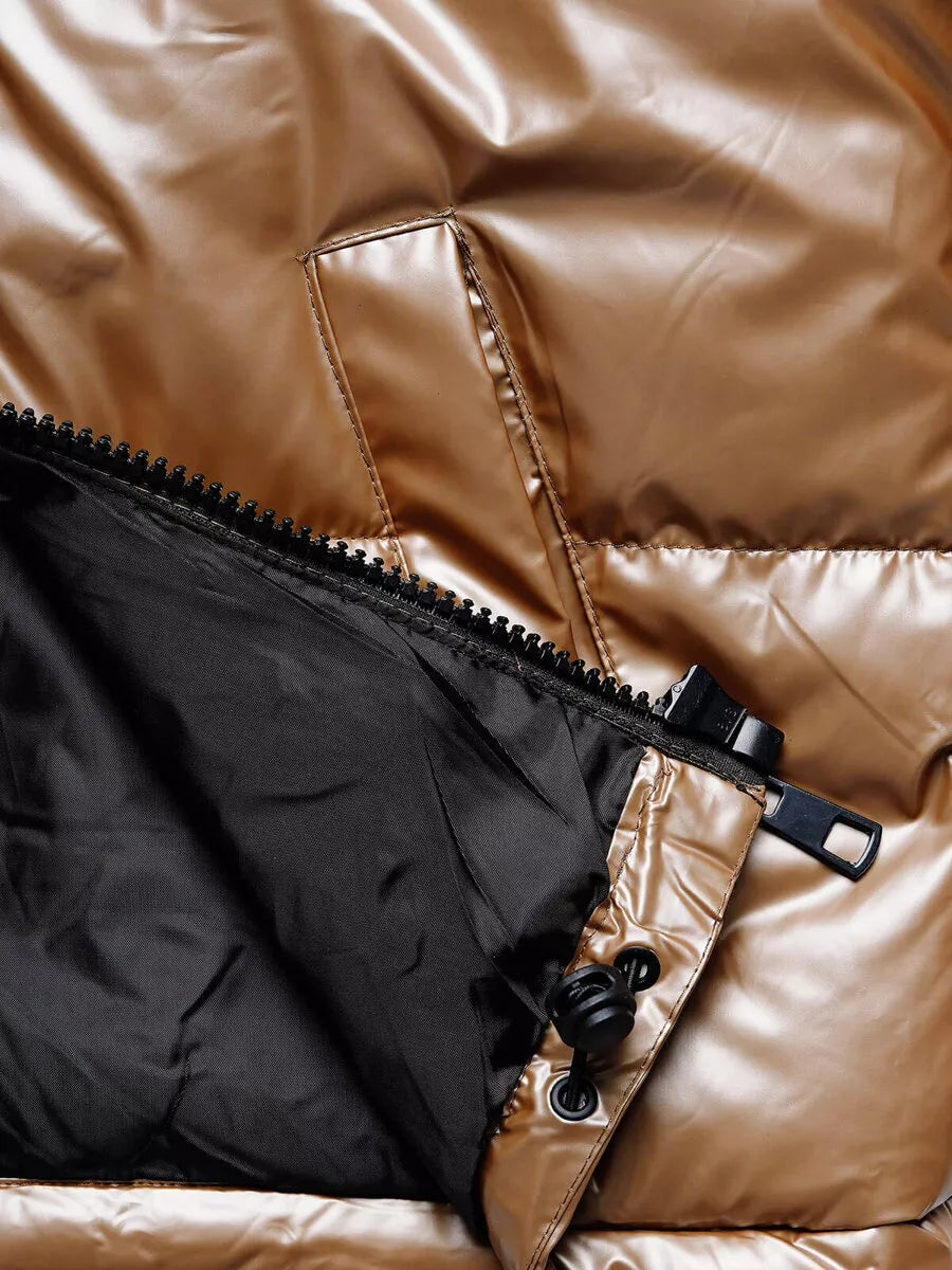 Brown women's jacket Pill