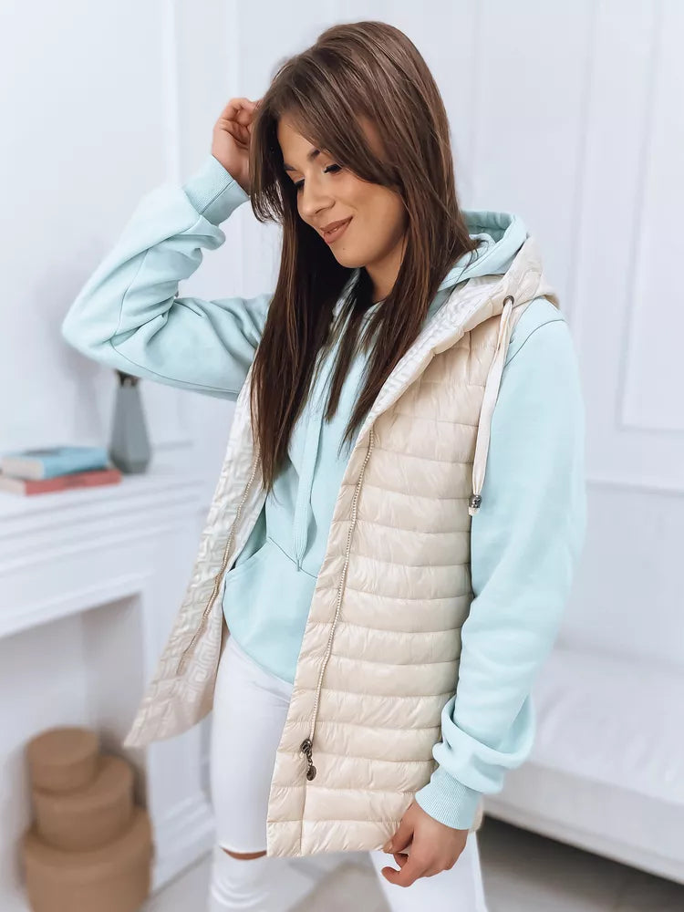 Brown vest for women Lula