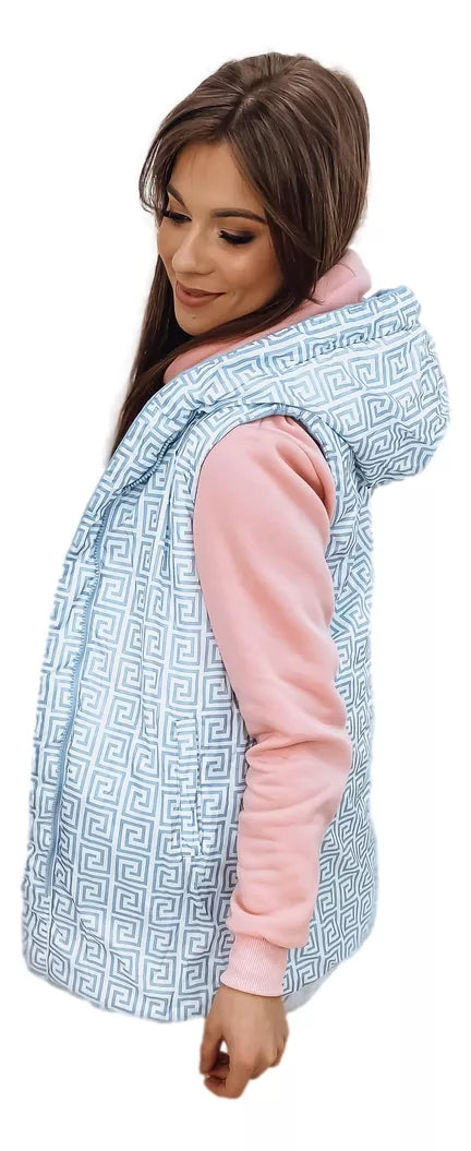 Blue vest for women Lula