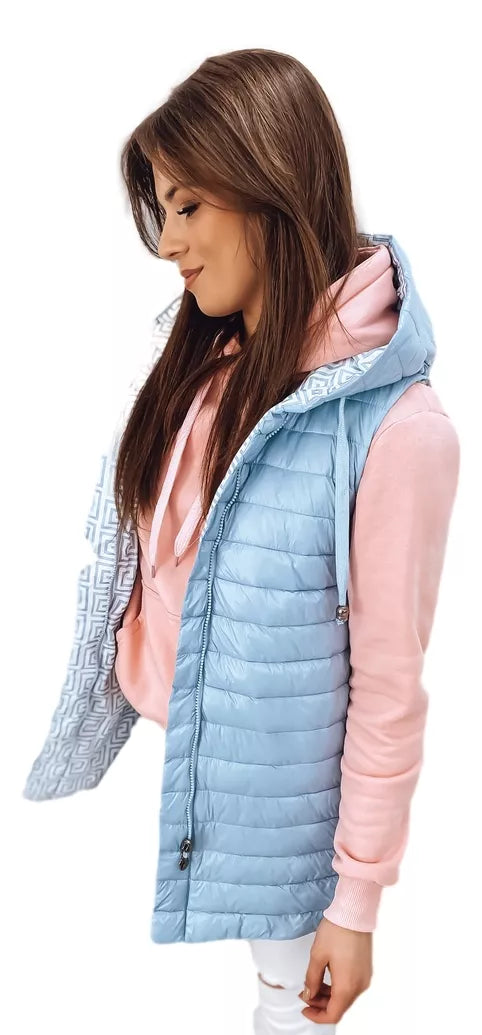 Blue vest for women Lula