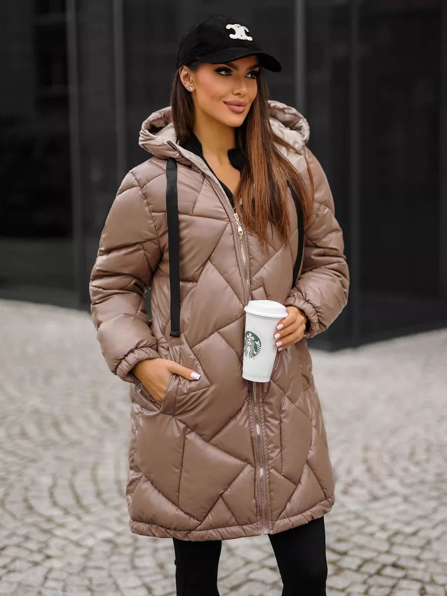 Brown winter jacket Luter