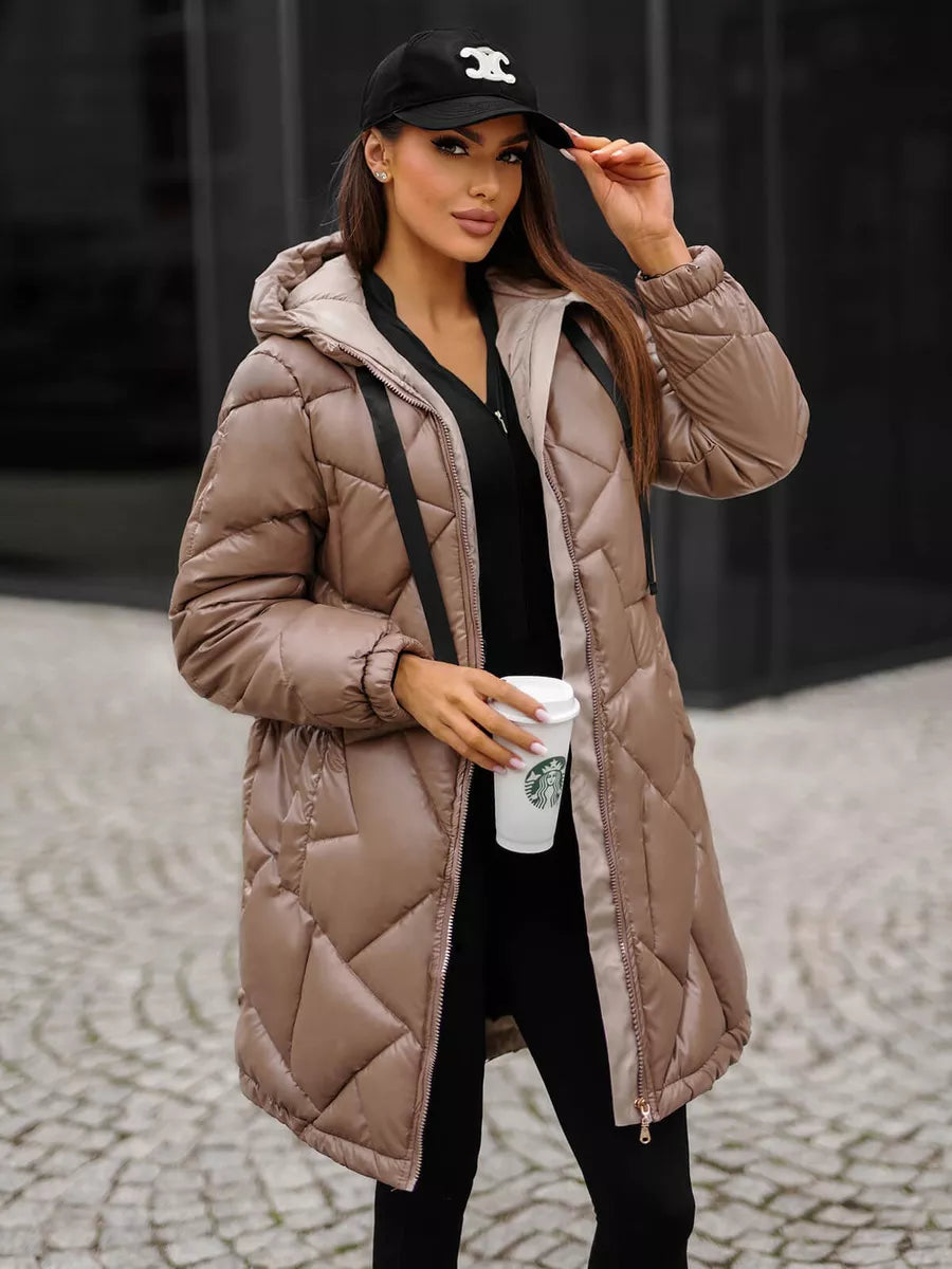 Brown winter jacket Luter