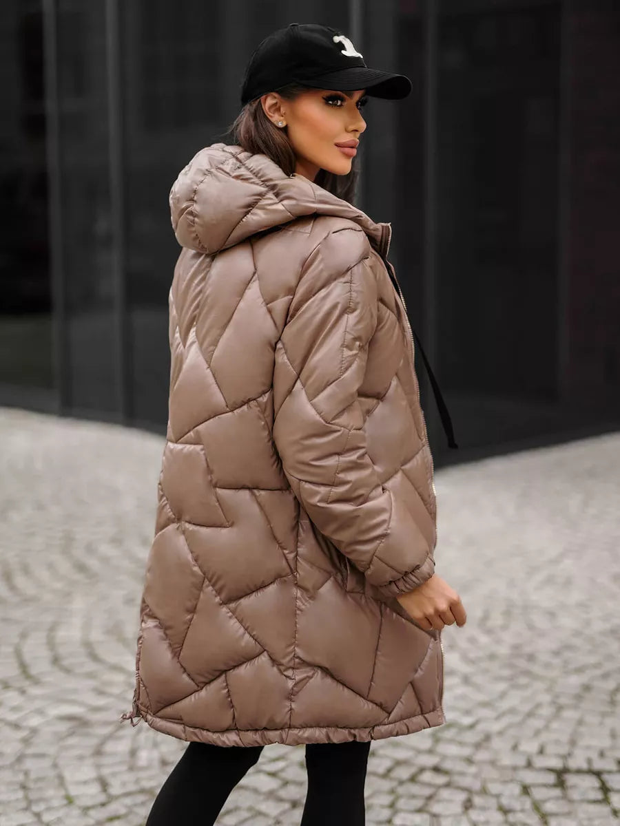 Brown winter jacket Luter
