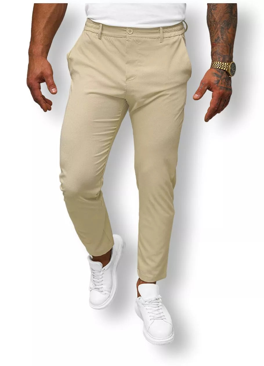 Men's brown trousers Barber