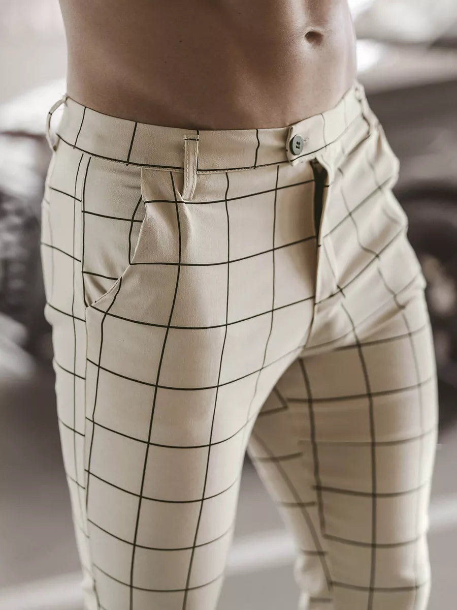 Brown men's trousers Karlin
