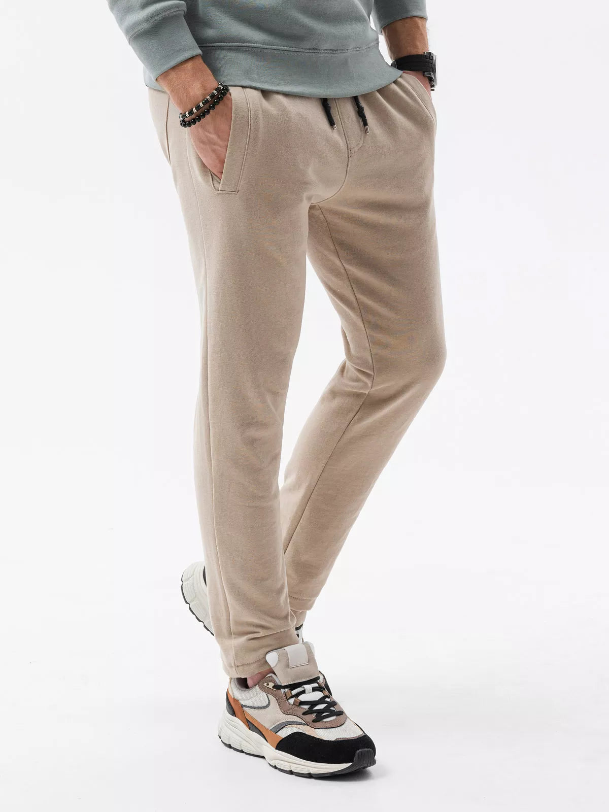 Men's brown casual pants Daval