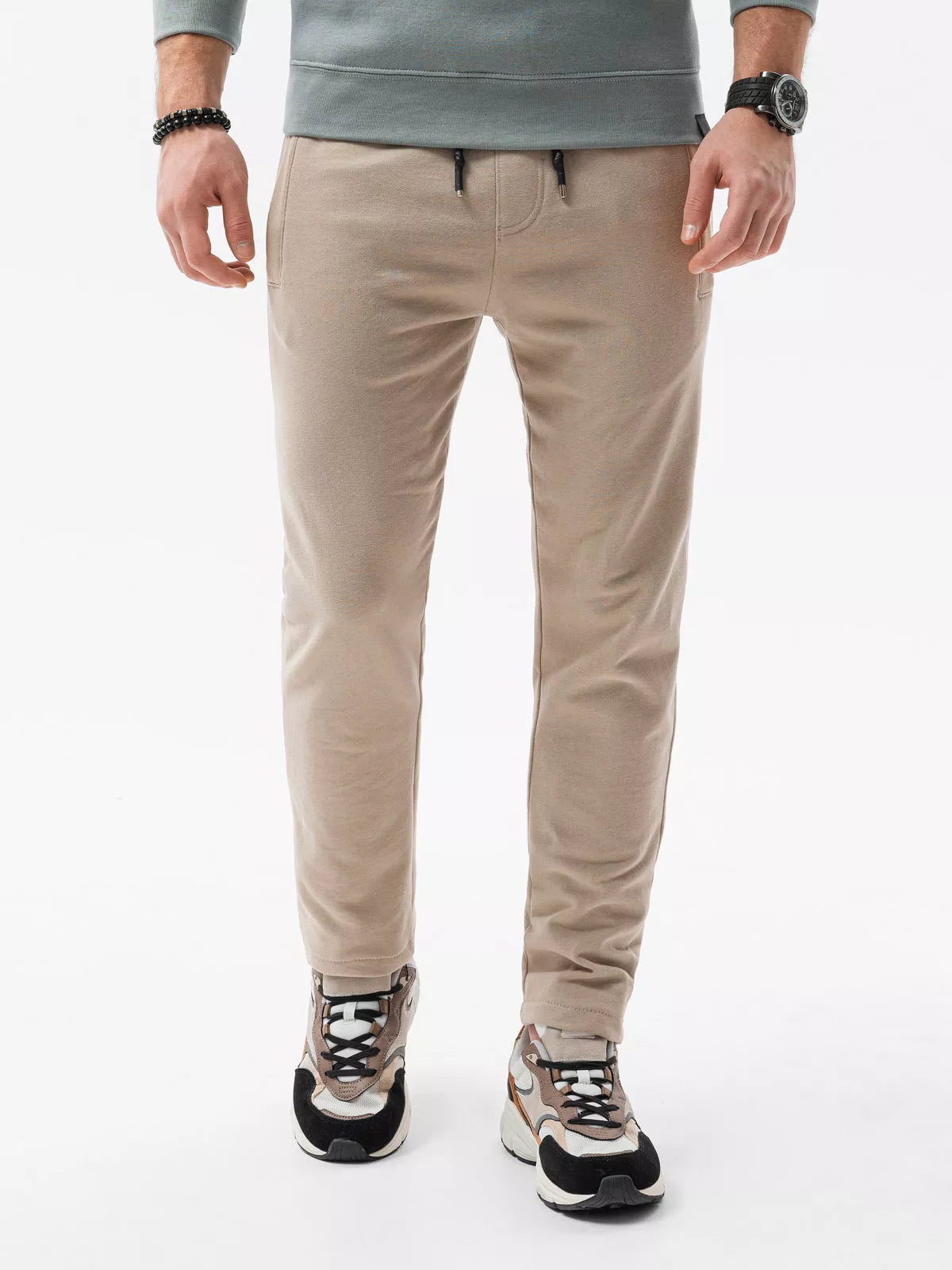 Men's brown casual pants Daval