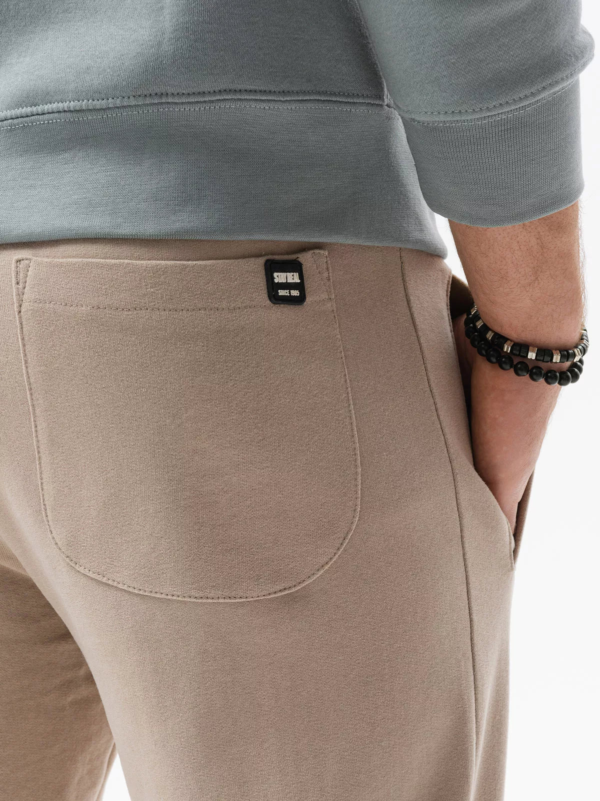 Men's brown casual pants Daval