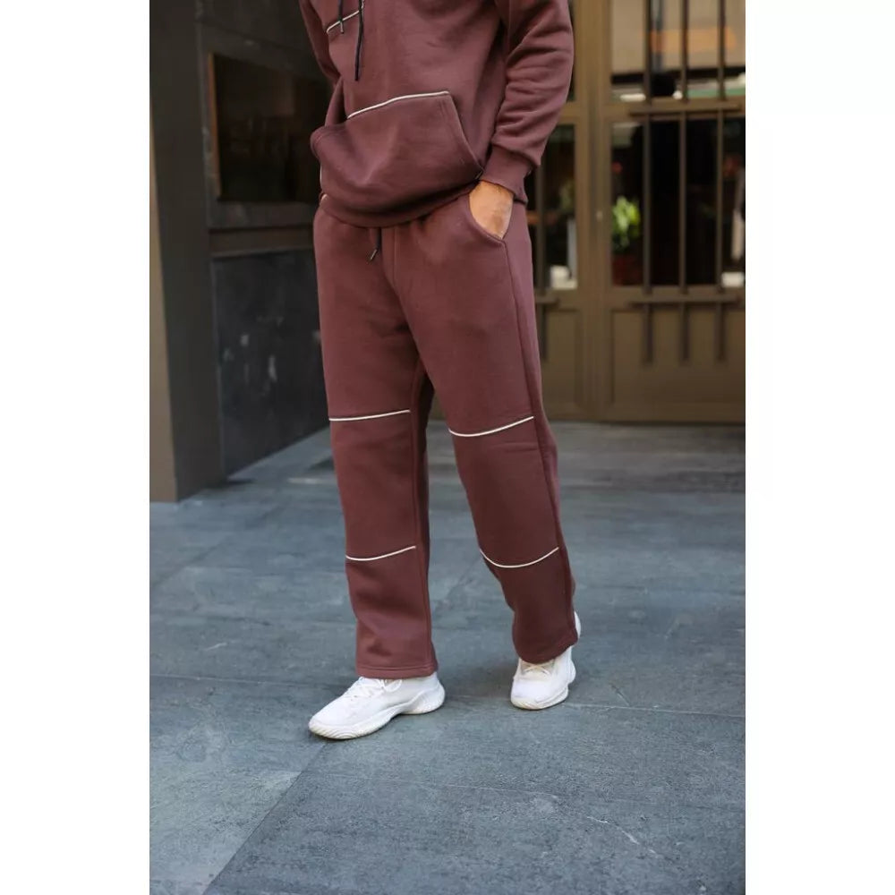 Brown men's sweatpants Koro