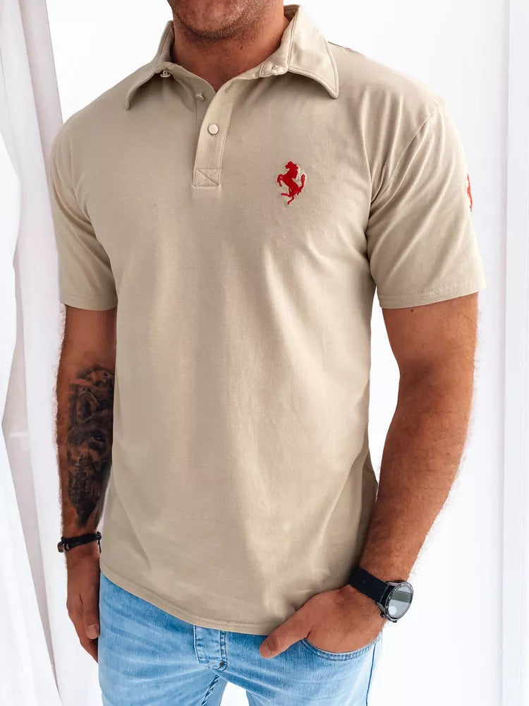 Brown polo shirt Horen