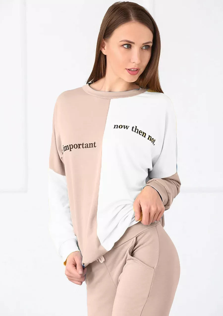 Brown women's tracksuit Rubi