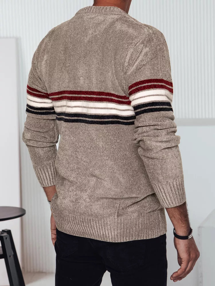 Brown men's sweater Fimol