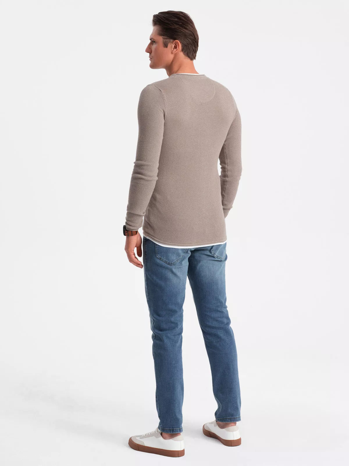 Men's brown sweater Finn