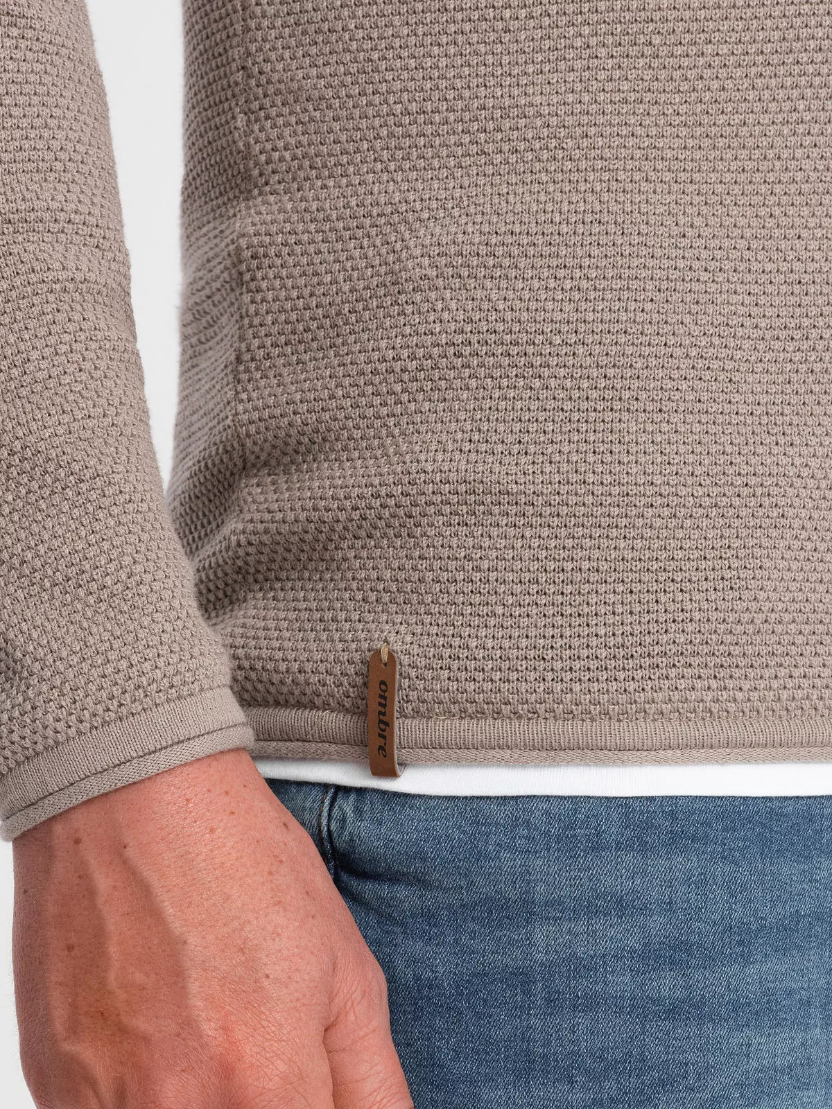 Men's brown sweater Finn