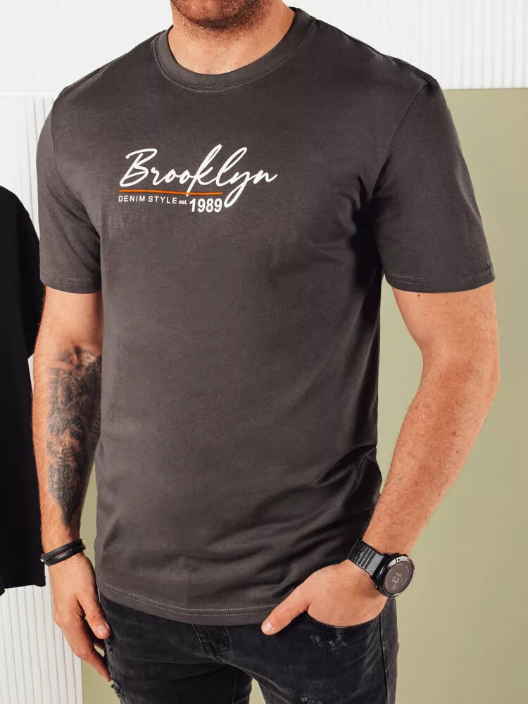 Men's brown T-shirt CityStyle